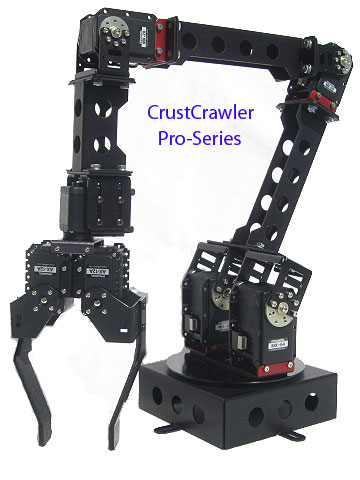 Crustcrawler Pro-Series Robotic Arm Components